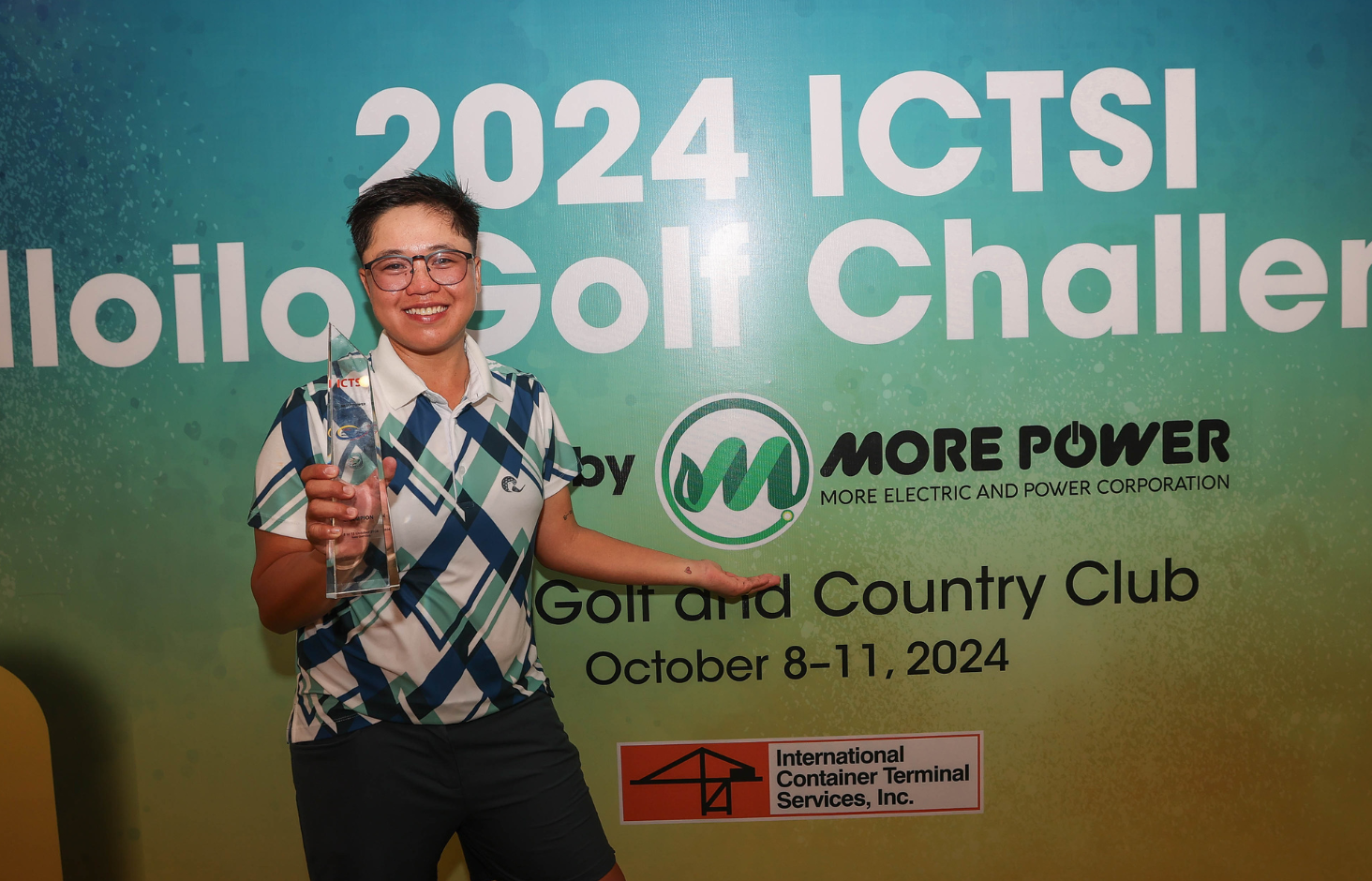 Ababa snaps spell, tops ICTSI Iloilo Challenge by 1 Ababa snaps spell, tops ICTSI Iloilo Challenge by 1