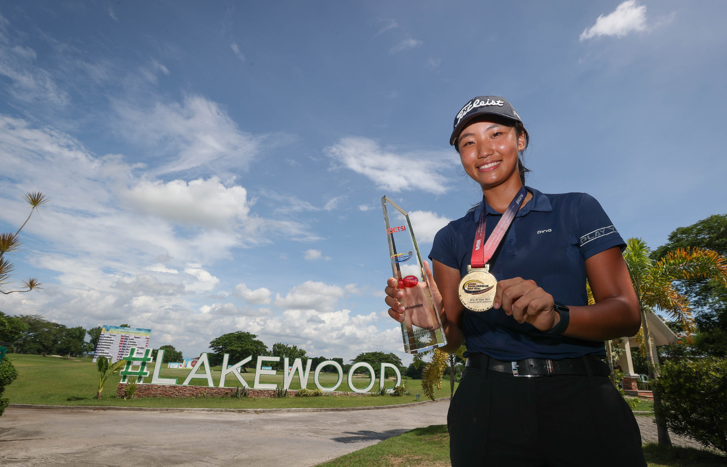 Junior golfer shines as Lee humbles Ikeda in playoff Junior golfer shines as Lee humbles Ikeda in playoff